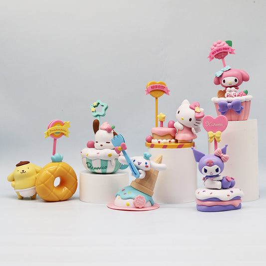 ΚΩΔ.24-0171. Yume Hello Kitty Memo Stand Party Time Series.Διαστ.12εκ.